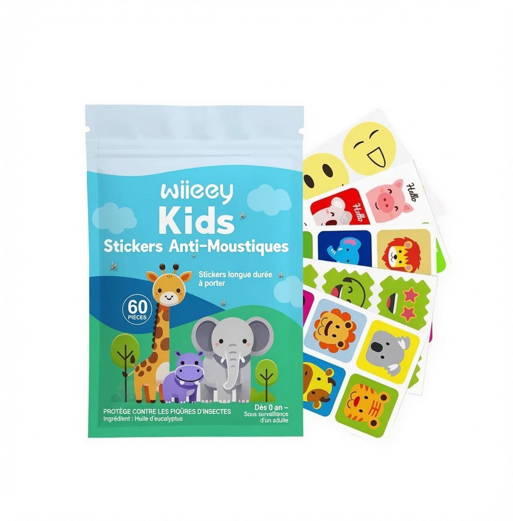 Patchs Anti-Moustiques Naturels pour Enfants